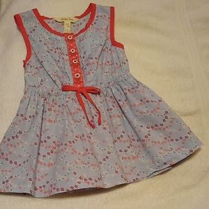 Matilda Jane Blue Pink Floral Top with  Size 2